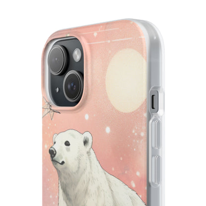 Polar Bear Dream iPhone 15 Case - Soft