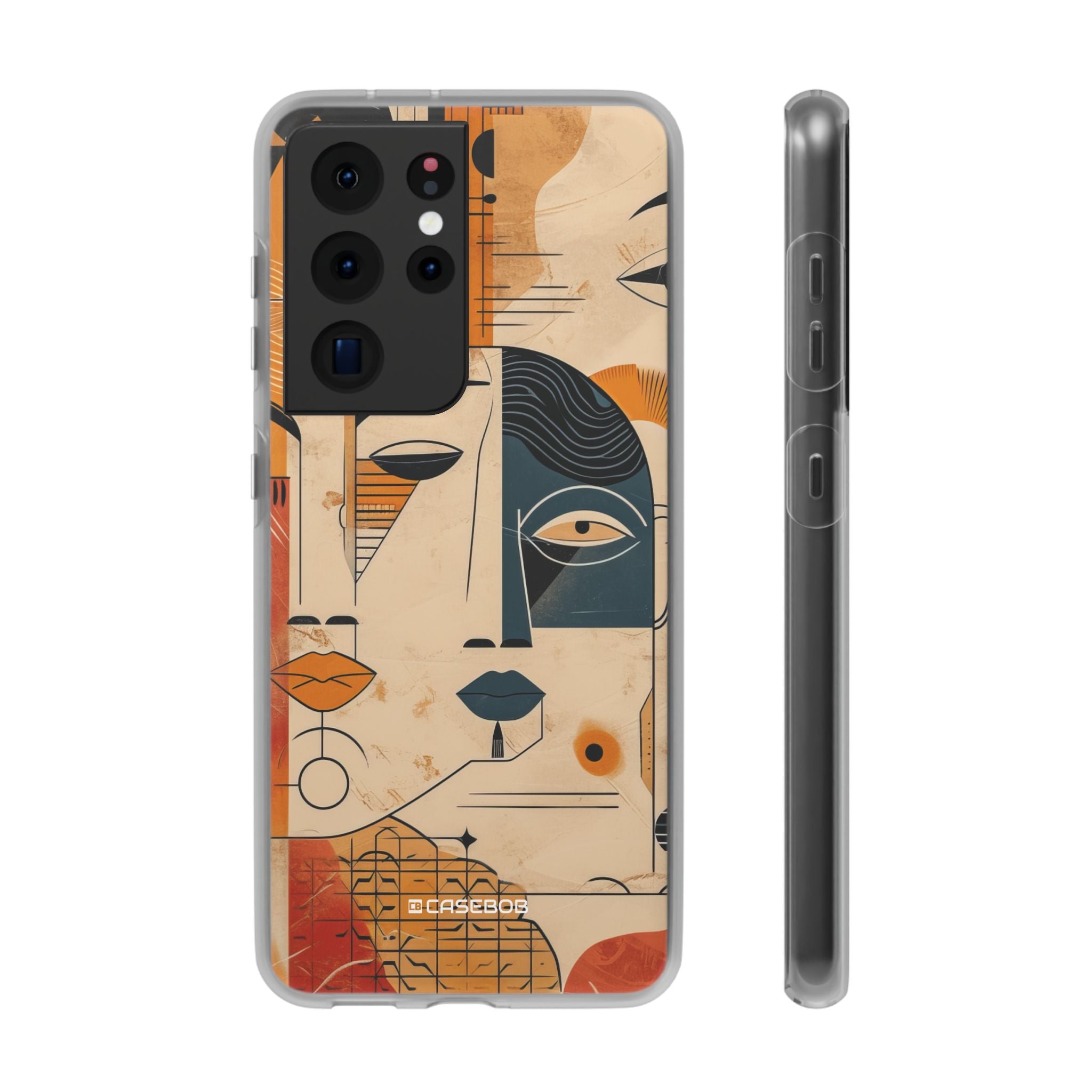 Cubist Introspection | Flexible Phone Case for Samsung Galaxy