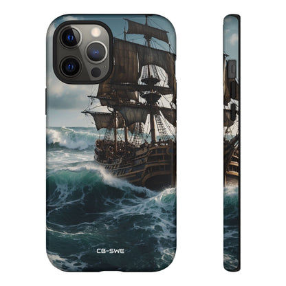 Ship Faces Waves - iPhone Case
