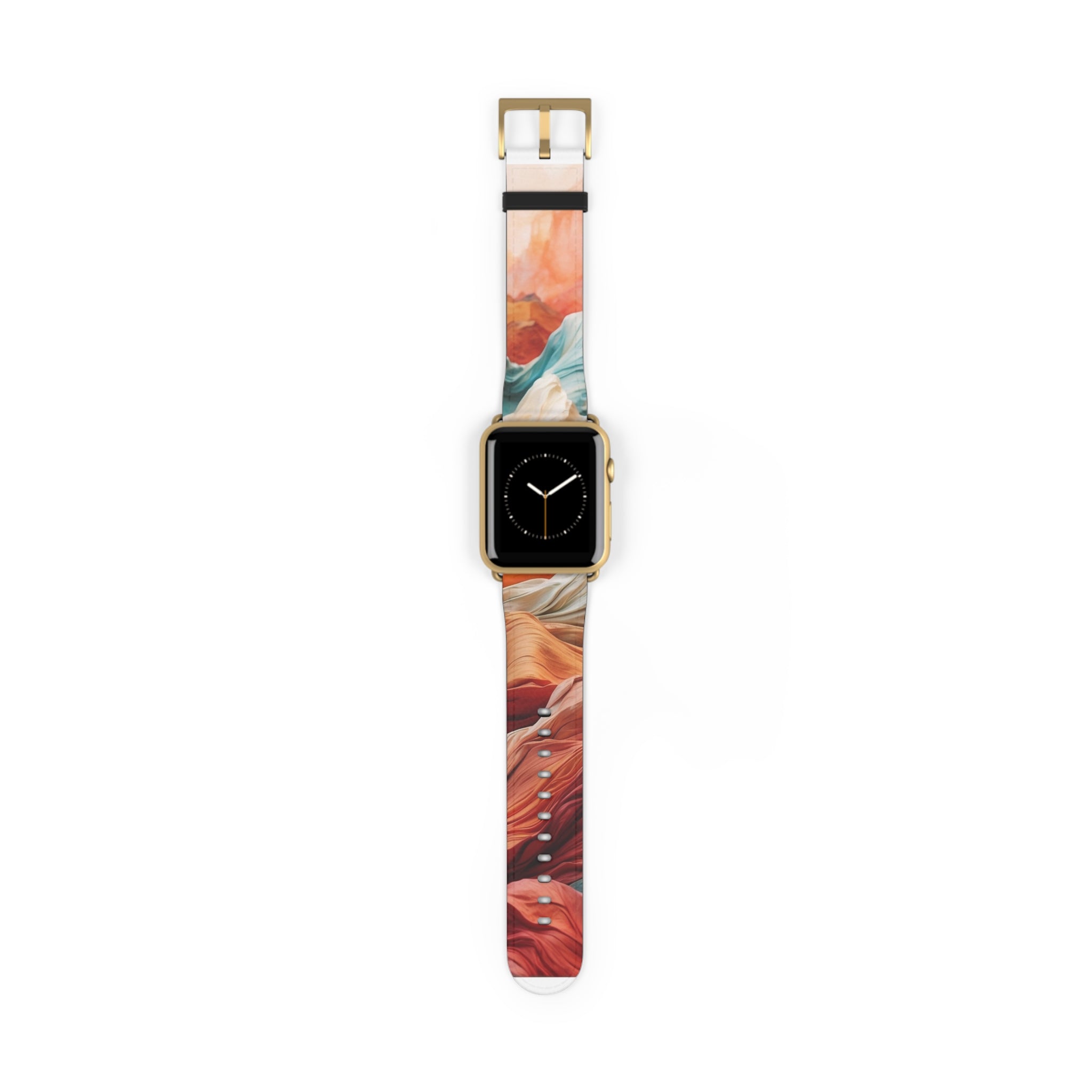 Fabric Peaks Sunset - Watch Band