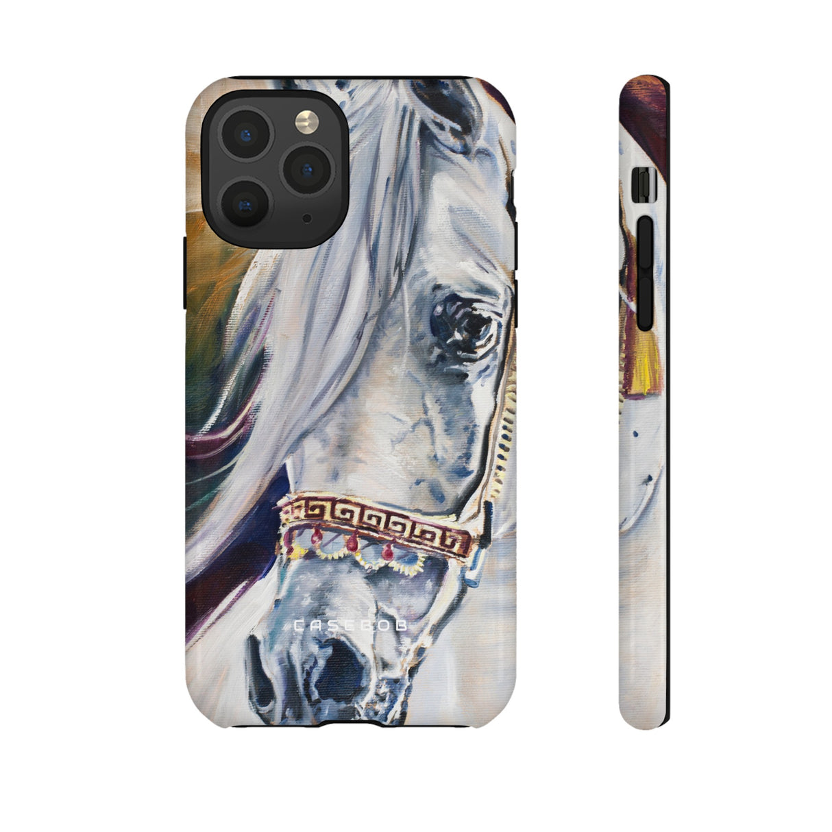 White Arabian - Protective Phone Case