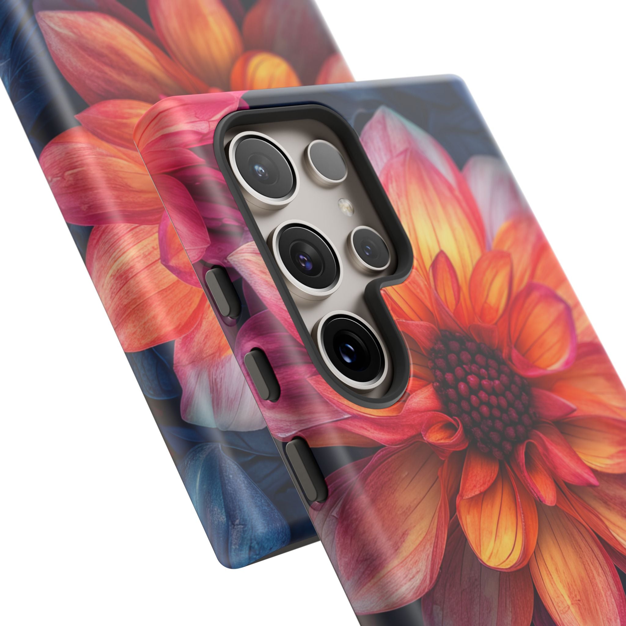 Fiery Bloom Harmony Samsung S24 - Tough Phone Case