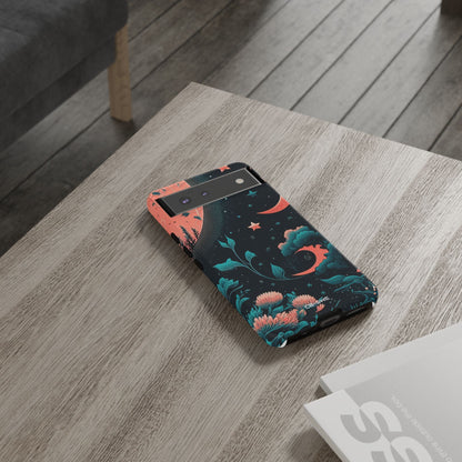 Cosmic Floral Dreams - Google Pixel Case