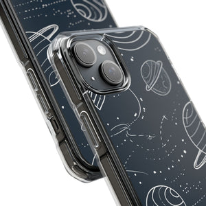 Cosmic Wanderer - Phone Case for iPhone (Clear Impact - Magnetic)