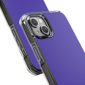 Plump Purple | Handyhülle für iPhone (Clear Impact Case – magnetisch) 