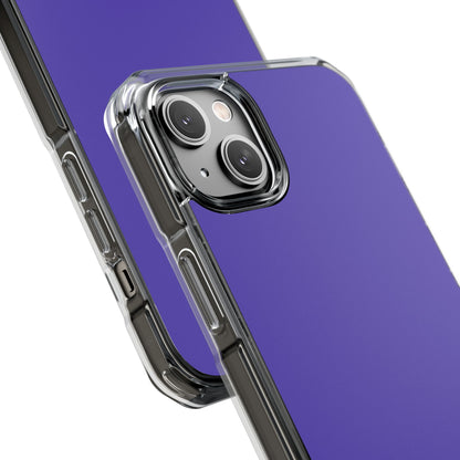 Plump Purple - Clear Impact Case for iPhone