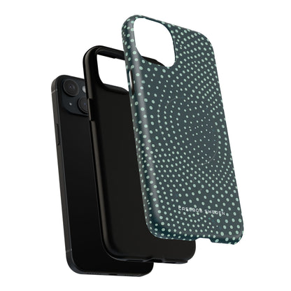 Teal Rippleflow iPhone 15 | Tough+ Phone Case