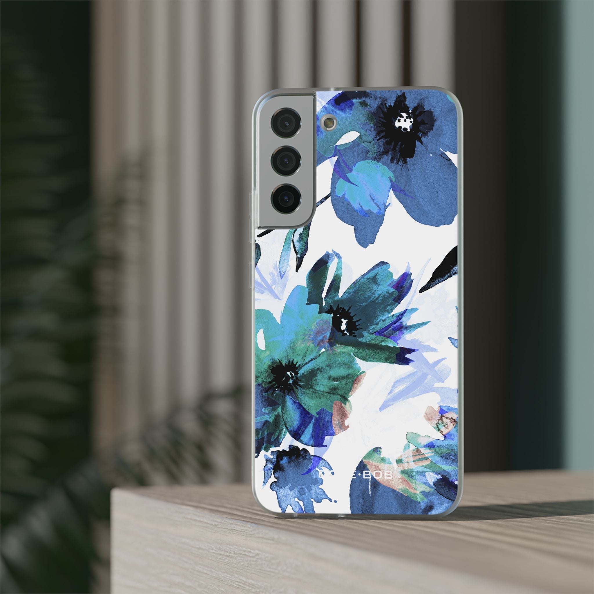 Blue Blossom Radiance Samsung S22 Plus Case - Soft