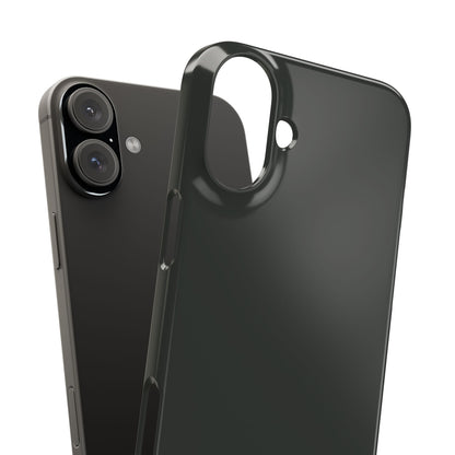 Onyx Black - Slim iPhone 16 Phone Case