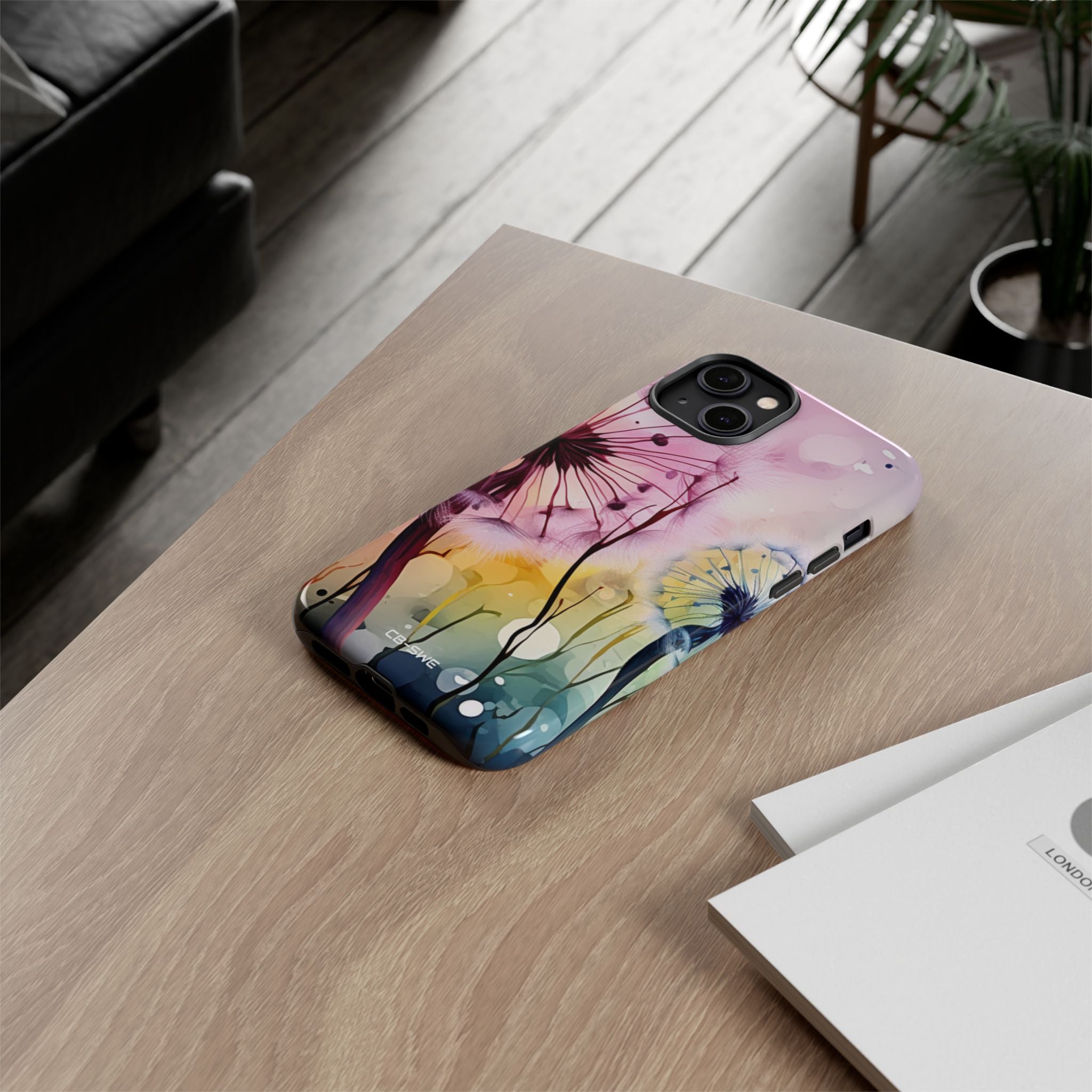 Dreamy Dandelion Whispers - iPhone Case