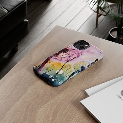 Dreamy Dandelion Whispers - iPhone Case