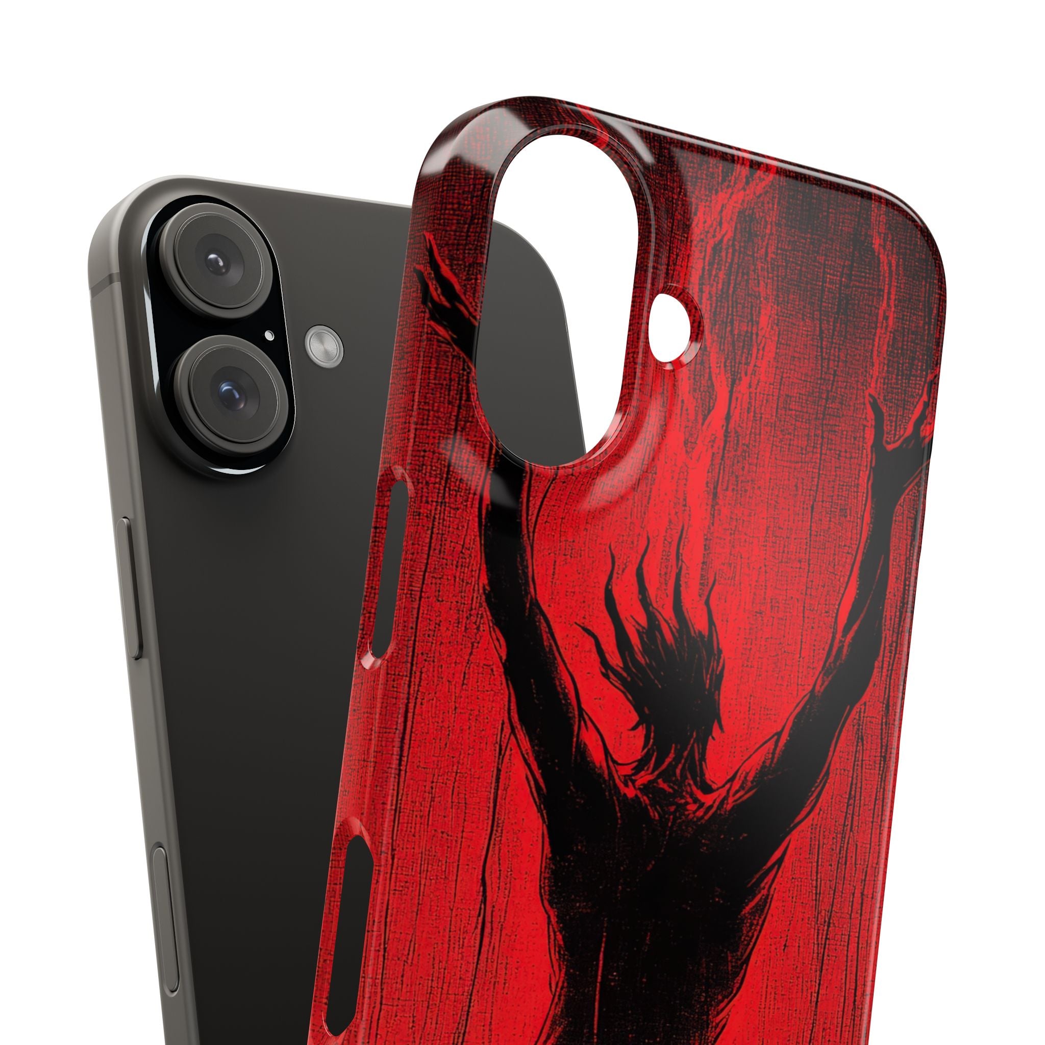 Crimson Despair iPhone 16 - Slim Phone Case