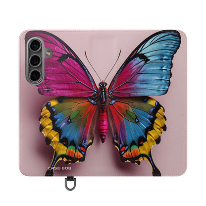 Vibrant Monarch - Samsung S24 Case - Wallet