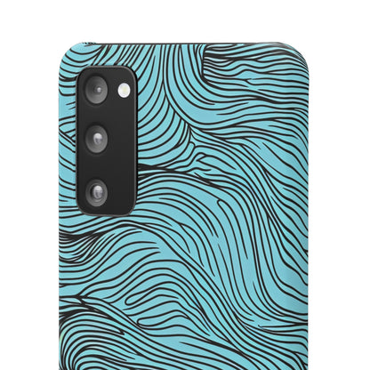 Wavy Serenity | Slim Phone Case for Samsung