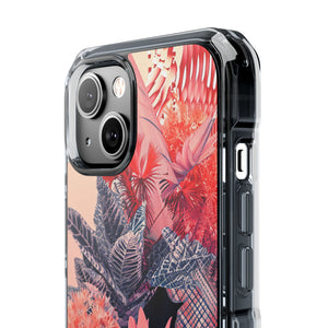 Living Coral  | Phone Case for iPhone (Clear Impact Case - Magnetic)