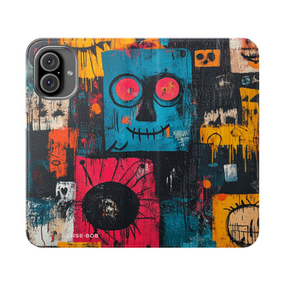 Turquoise Grin - iPhone 16 Plus Case - Wallet