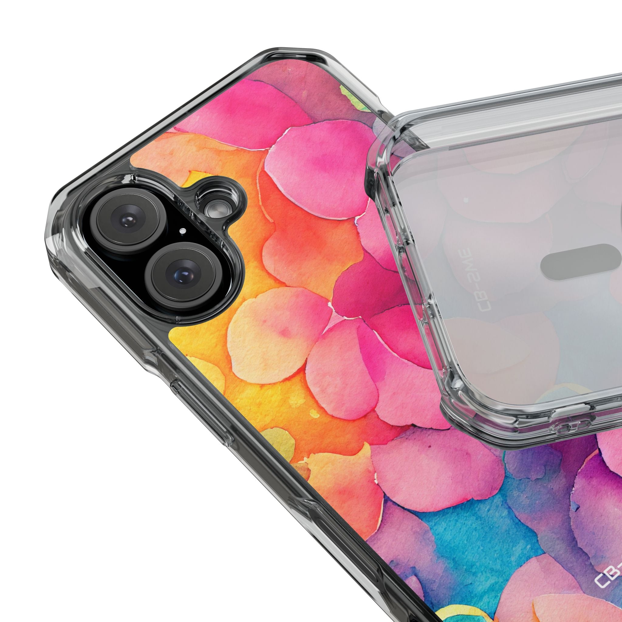 Vibrant Petal Fusion iPhone Case - Impact
