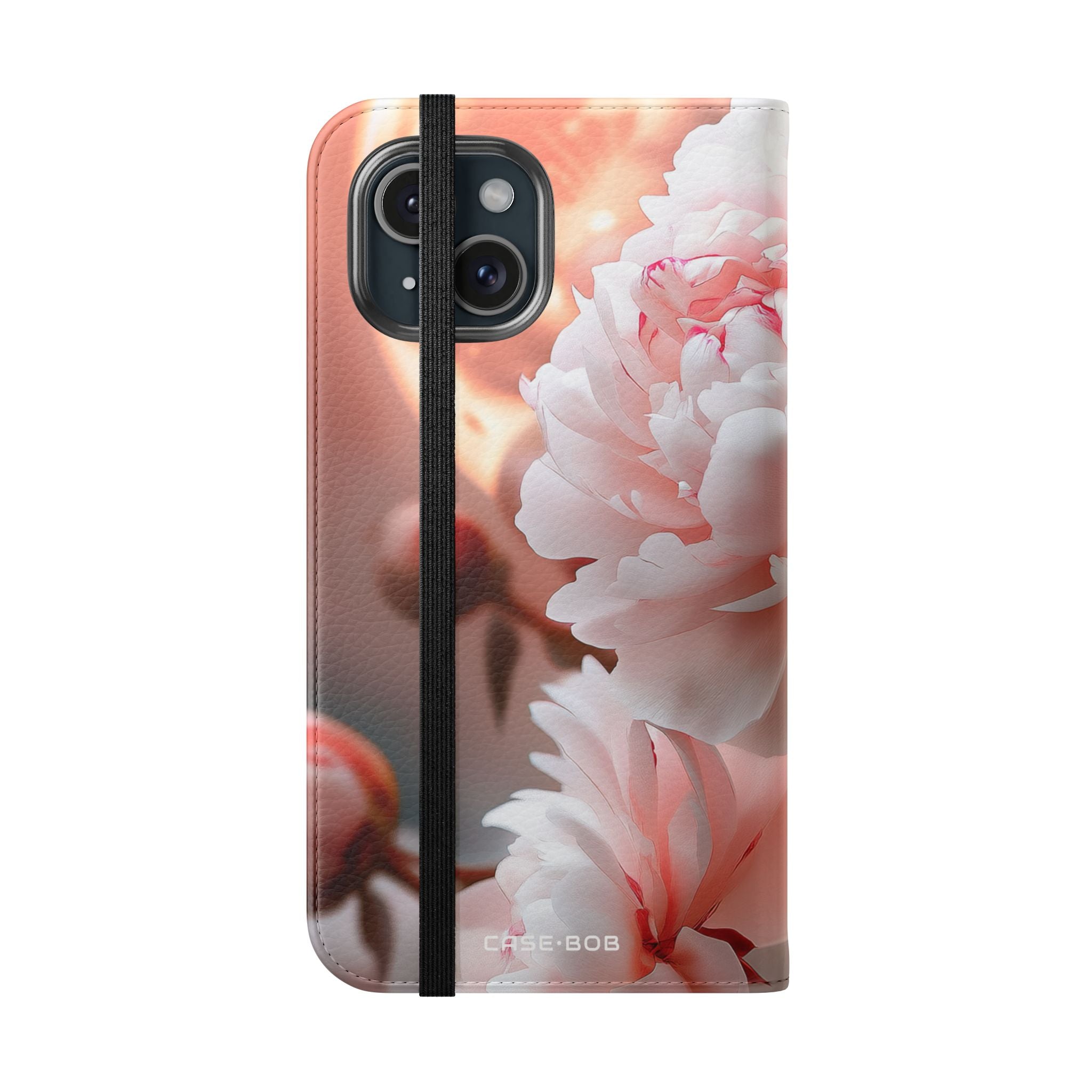 Peony Moonlight - iPhone 15 Case - Wallet