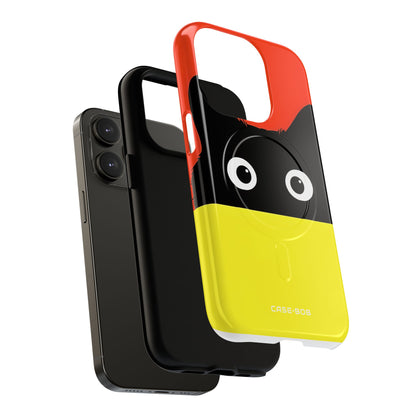 Peekaboo Cat Crimson iPhone 14 Pro Case - Tough+