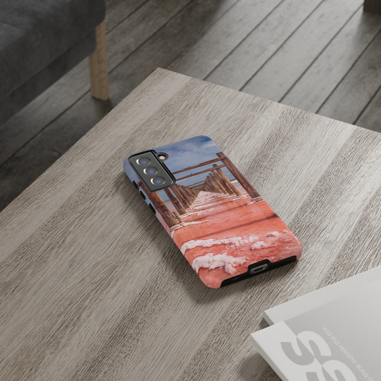 Pink Salt Lake - Protective Phone Case