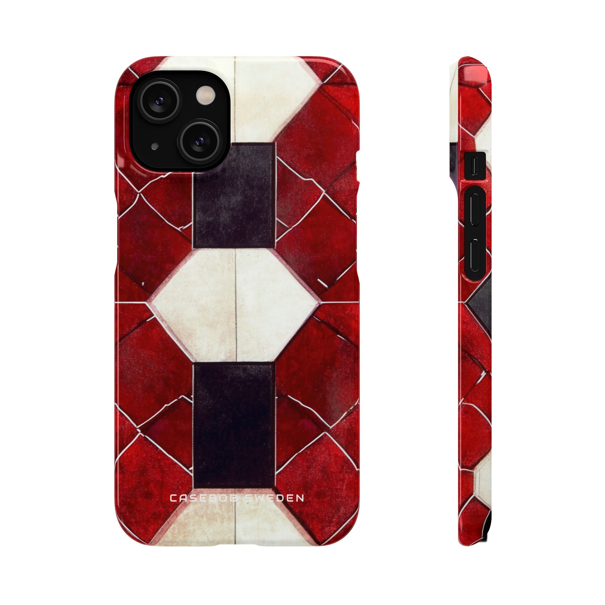 Gothic Hexagon Symmetry iPhone 14 - Slim Phone Case