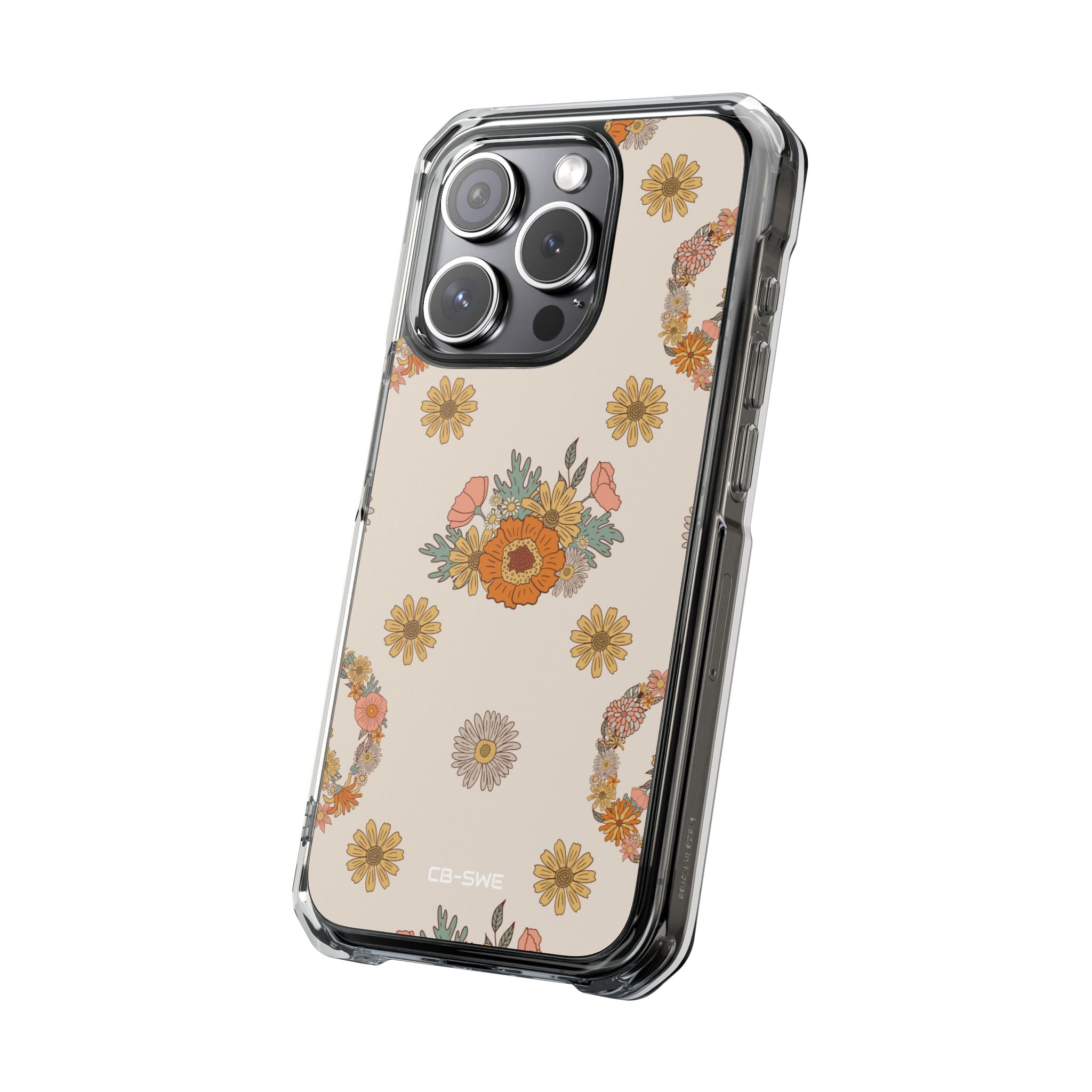 Floral Peace Harmony iPhone Case - Impact
