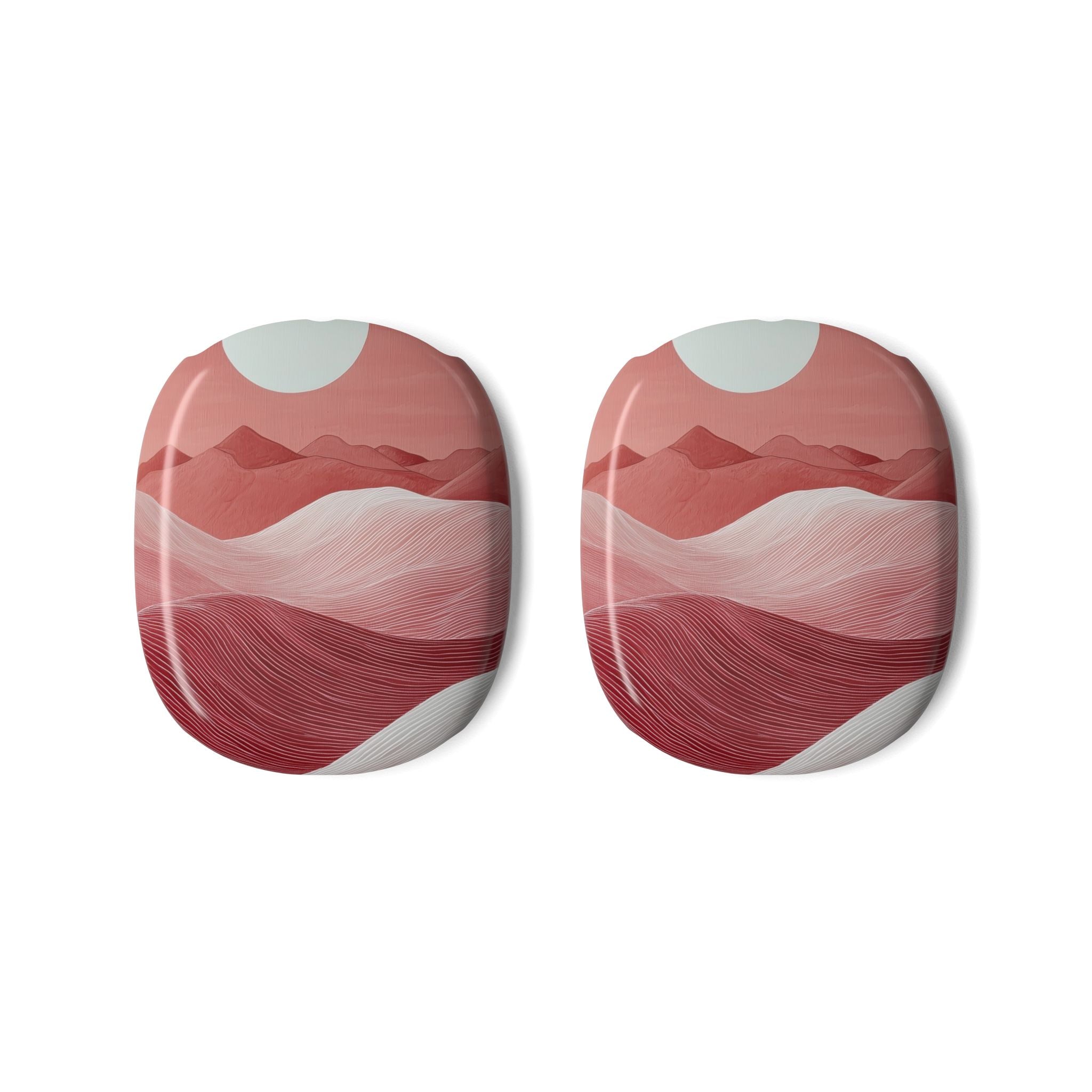 White Orb Dunes - AirPod Max Case