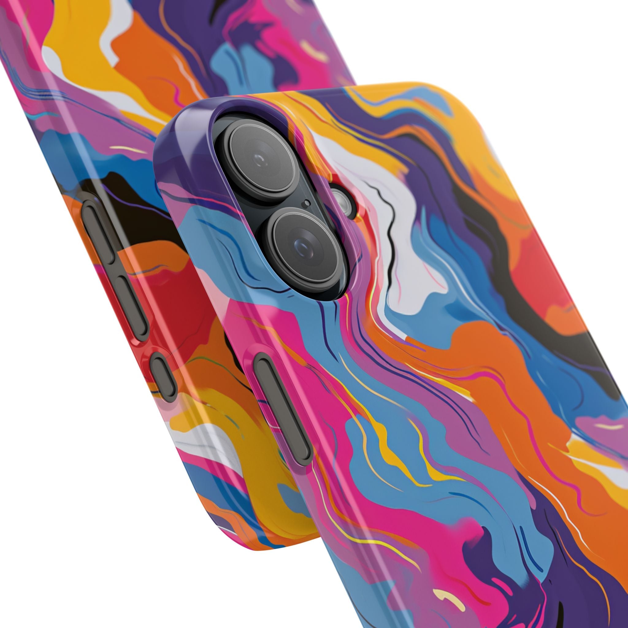 Vortex Colorwave iPhone 16 - Slim Phone Case