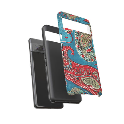 Vintage Paisley Elegance Google Pixel 7 - Tough Phone Case