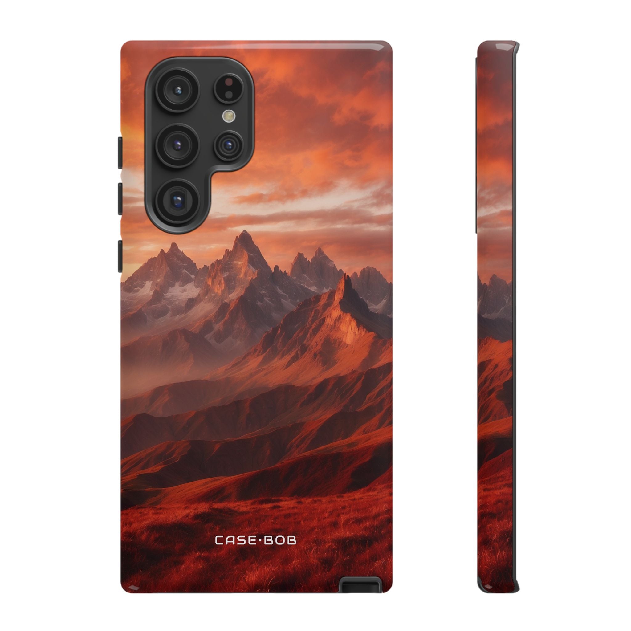 Jagged Glow Samsung S22 Ultra Case - Tough