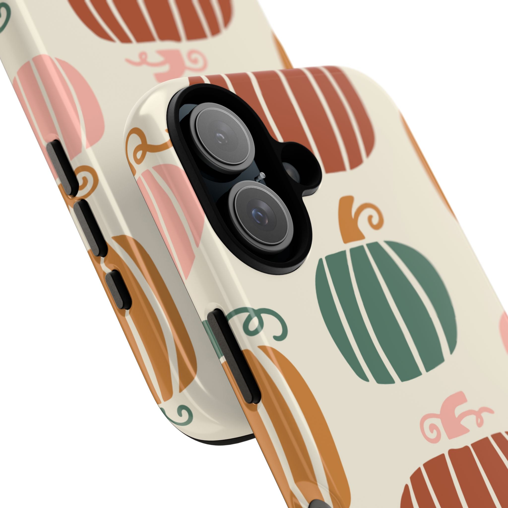 Whimsical Pumpkin Harmony - iPhone Case