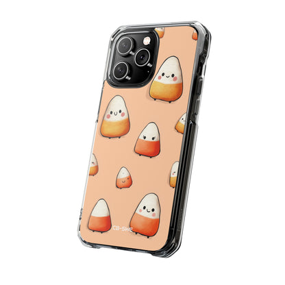 Candy Corn Smiles iPhone Case - Impact