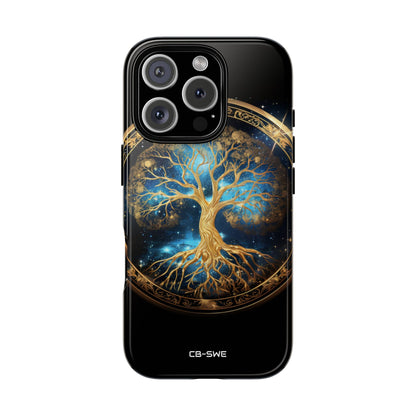 Cosmic Tree Radiance - iPhone Case