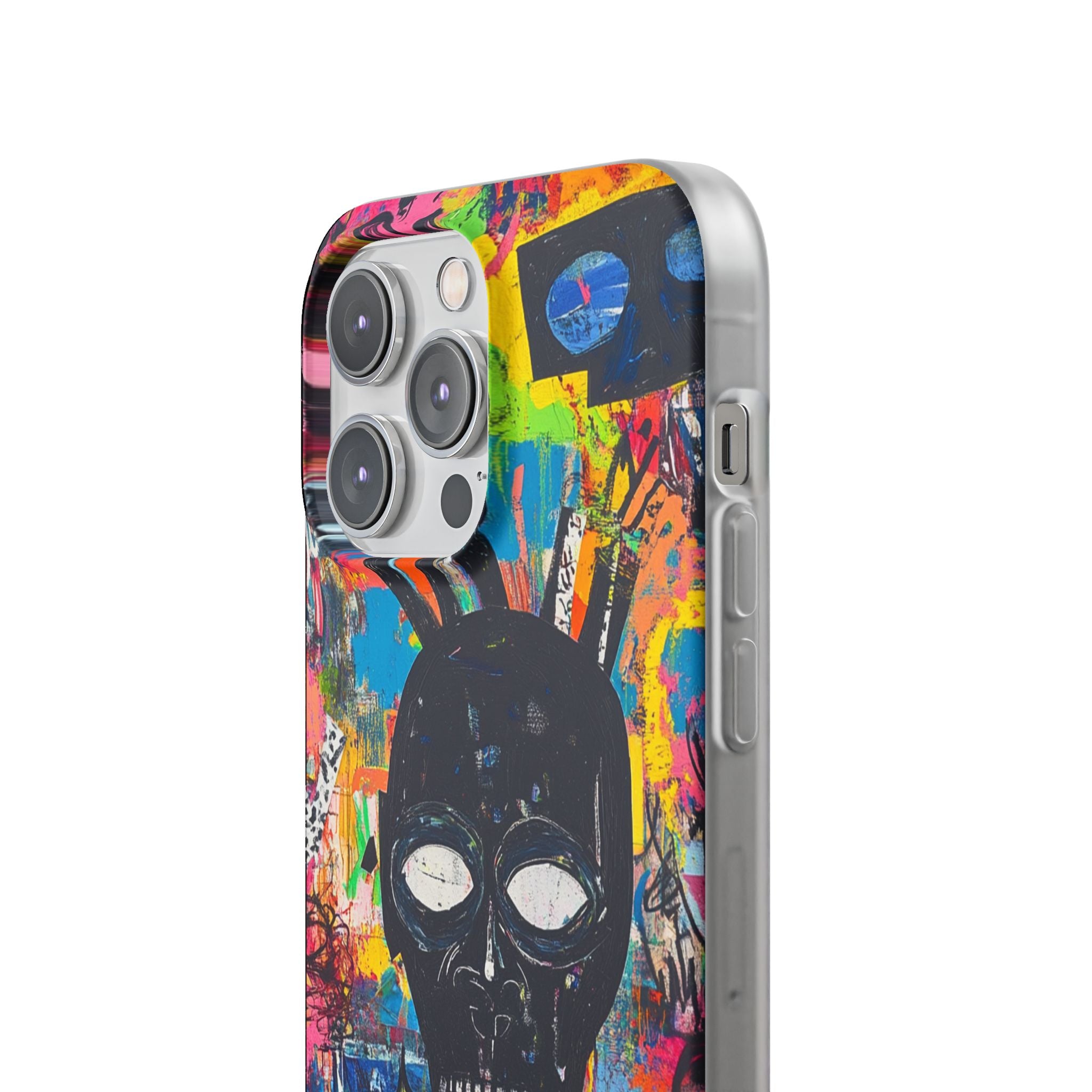 Skull Vortex iPhone 14 Pro Max Case - Soft