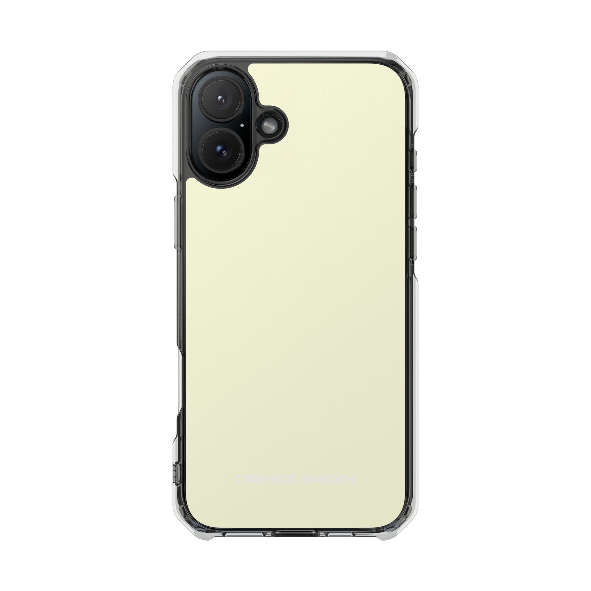 Pastel Yellow - Clear Impact iPhone 16 Phone Case