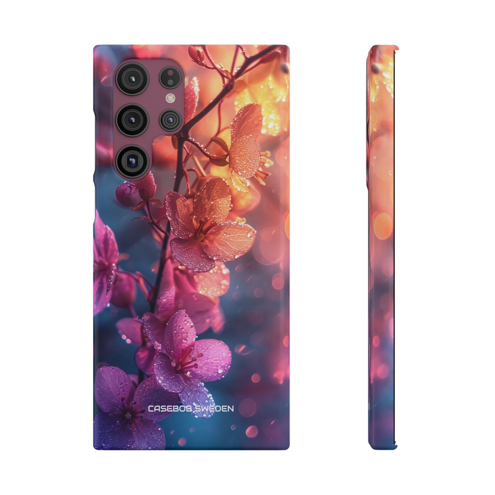 Pink Bloom Serenity - Slim Samsung S22 Phone Case