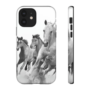 Galloping Horses - Protective Phone Case