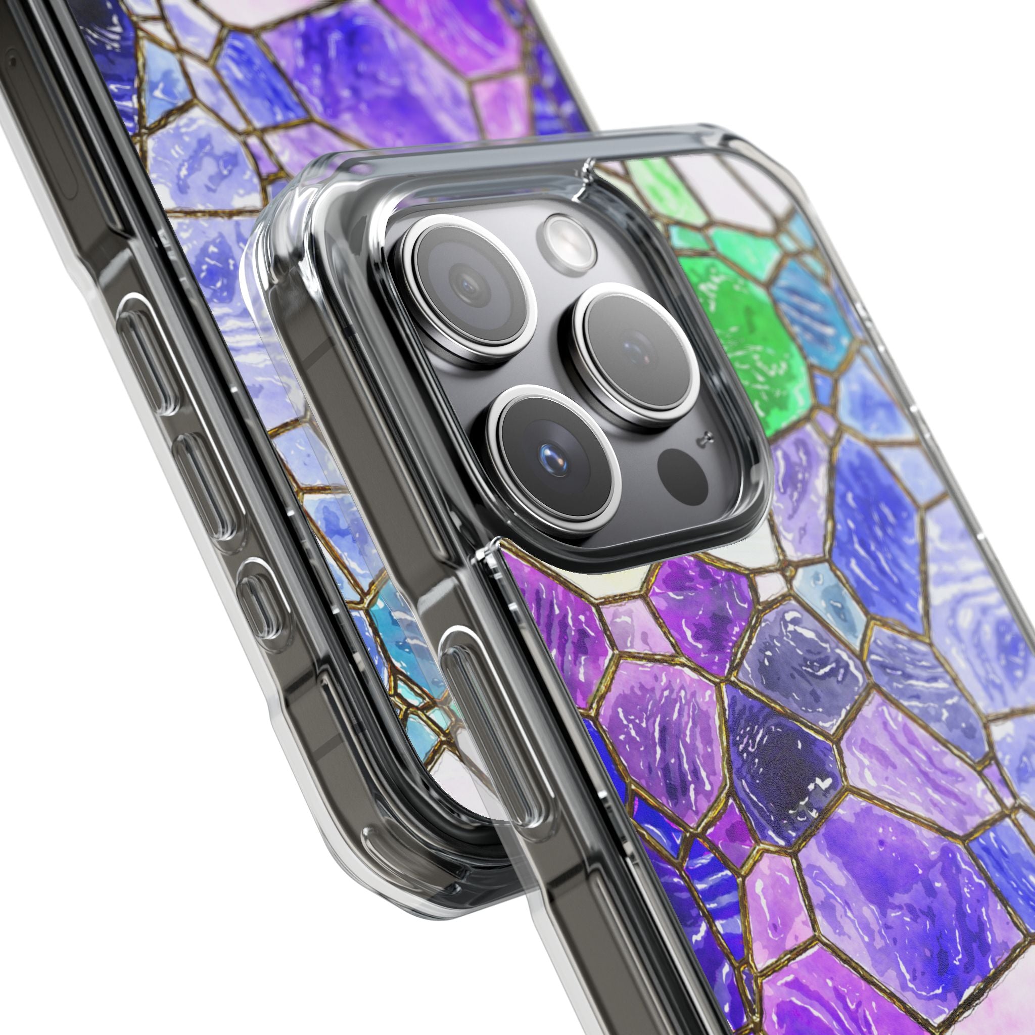 Colorful Glass Mosaic iPhone Case - Impact