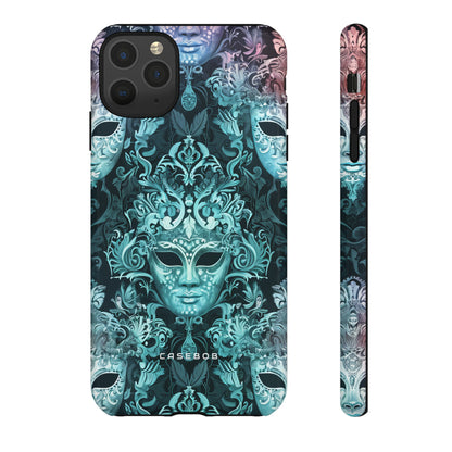 Venetian Mask Pastel Elegance - Protective Phone Case