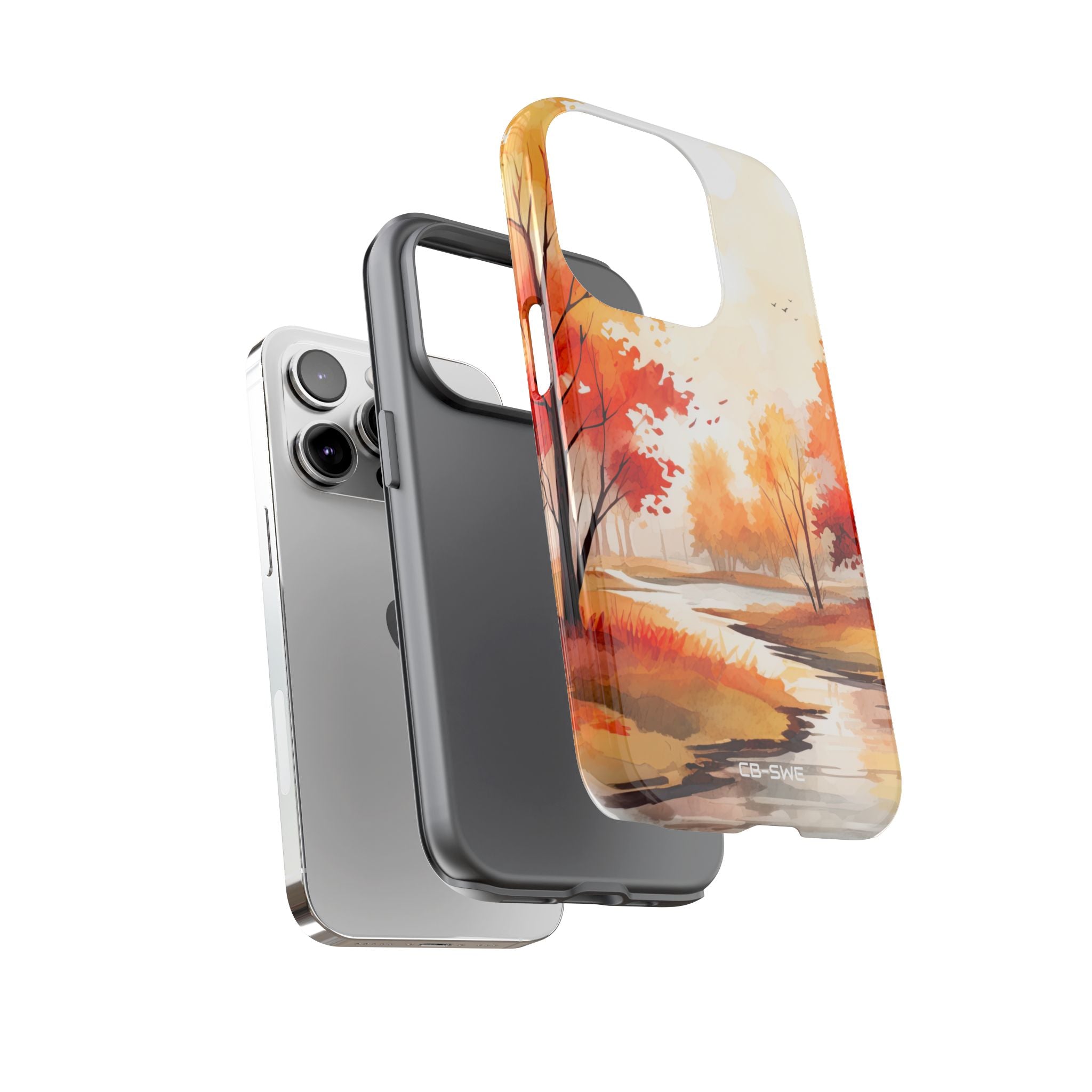 Autumn Leaves Dance - iPhone Case