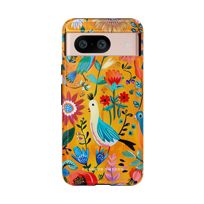 Whimsical Vintage Nature Harmony Google Pixel 8 - Tough Phone Case