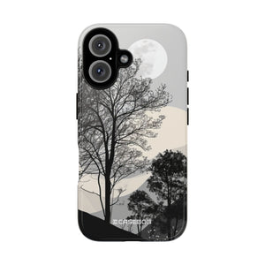 Moonlit Serenity: Minimalist Nature Design - for iPhone 16