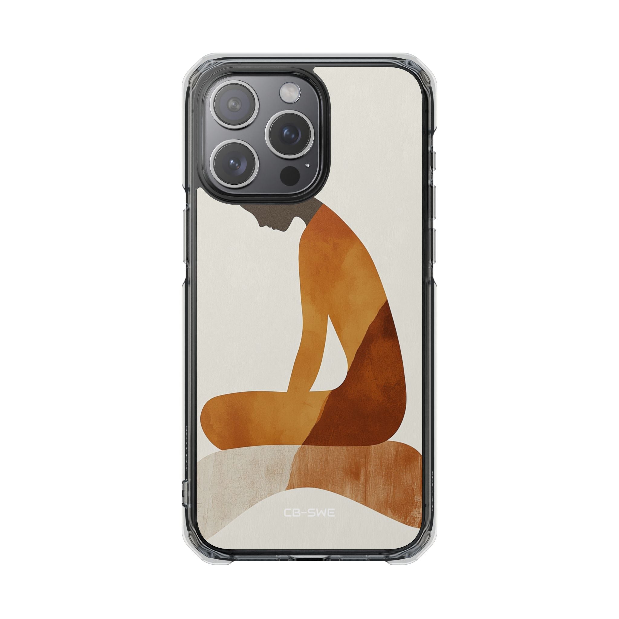 Silhouette Reflects Emotion iPhone Case - Impact