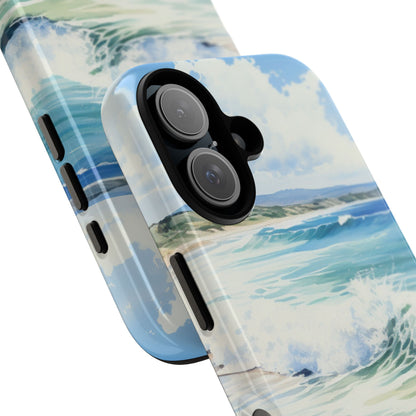Serene Coastal Watercolors - iPhone Case