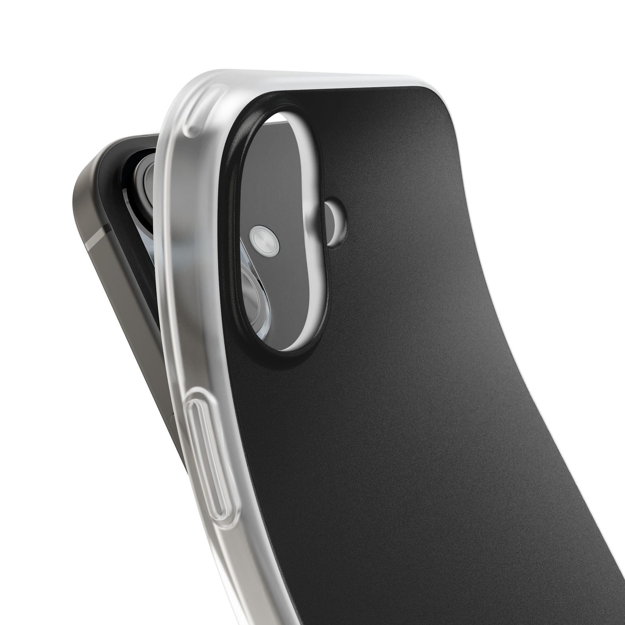 Charcoal Black - Flexi iPhone 16 Phone Case