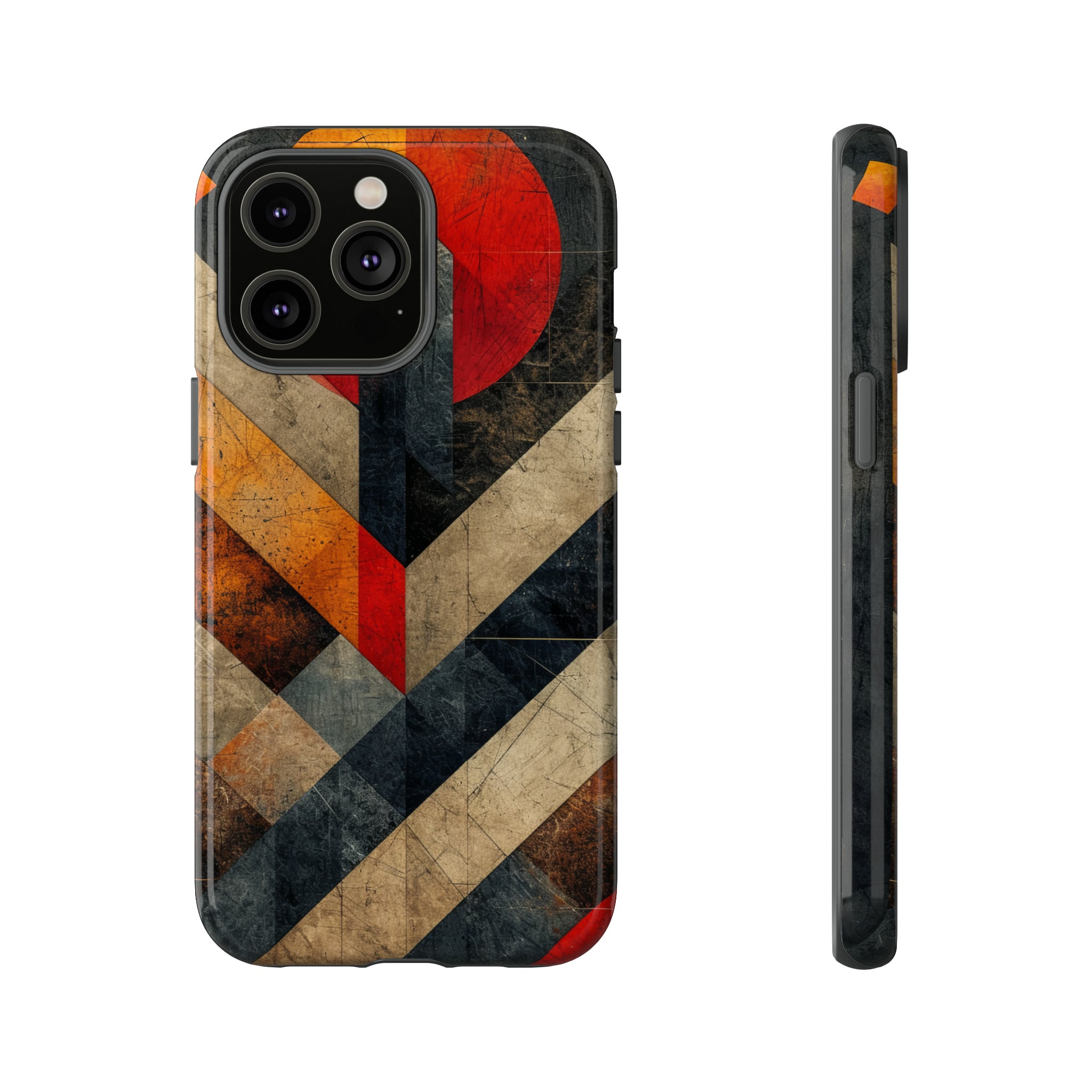 Art Deco Geometry Extravaganza - Protective Phone Case