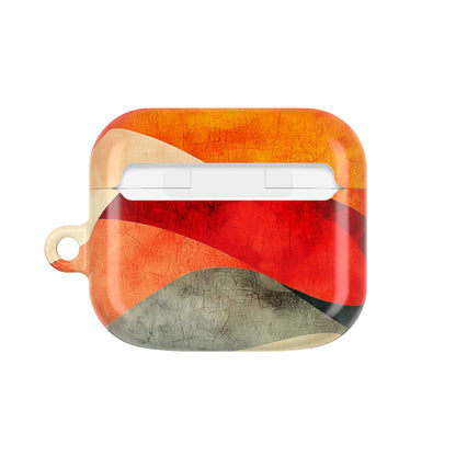 Crimson Ripples - AirPods Case