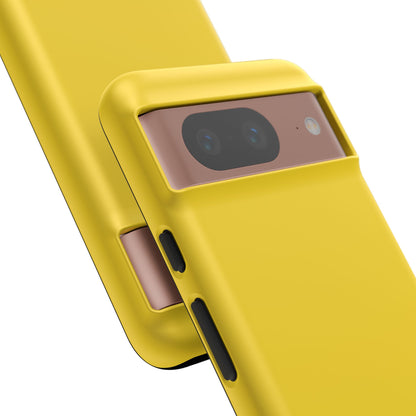 Sunny Minimalism: Bold Yellow Vibe - for Google Pixel 8