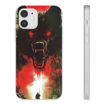 Bloodmoon Wolf's Lament iPhone 12 - Flexi Phone Case