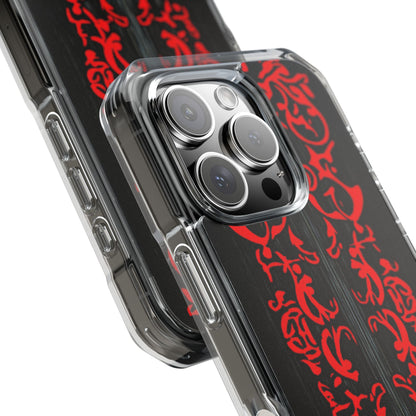 Crimson Spiral iPhone 16 Pro Case - Impact